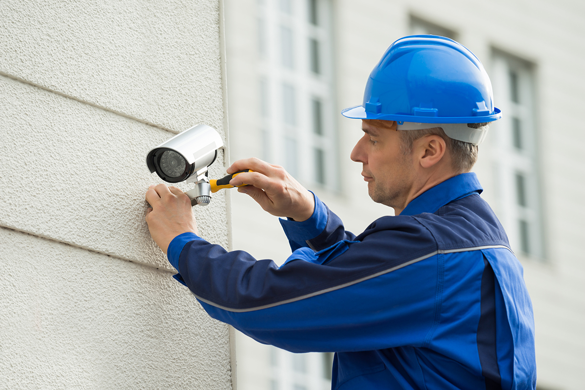 Security camera install