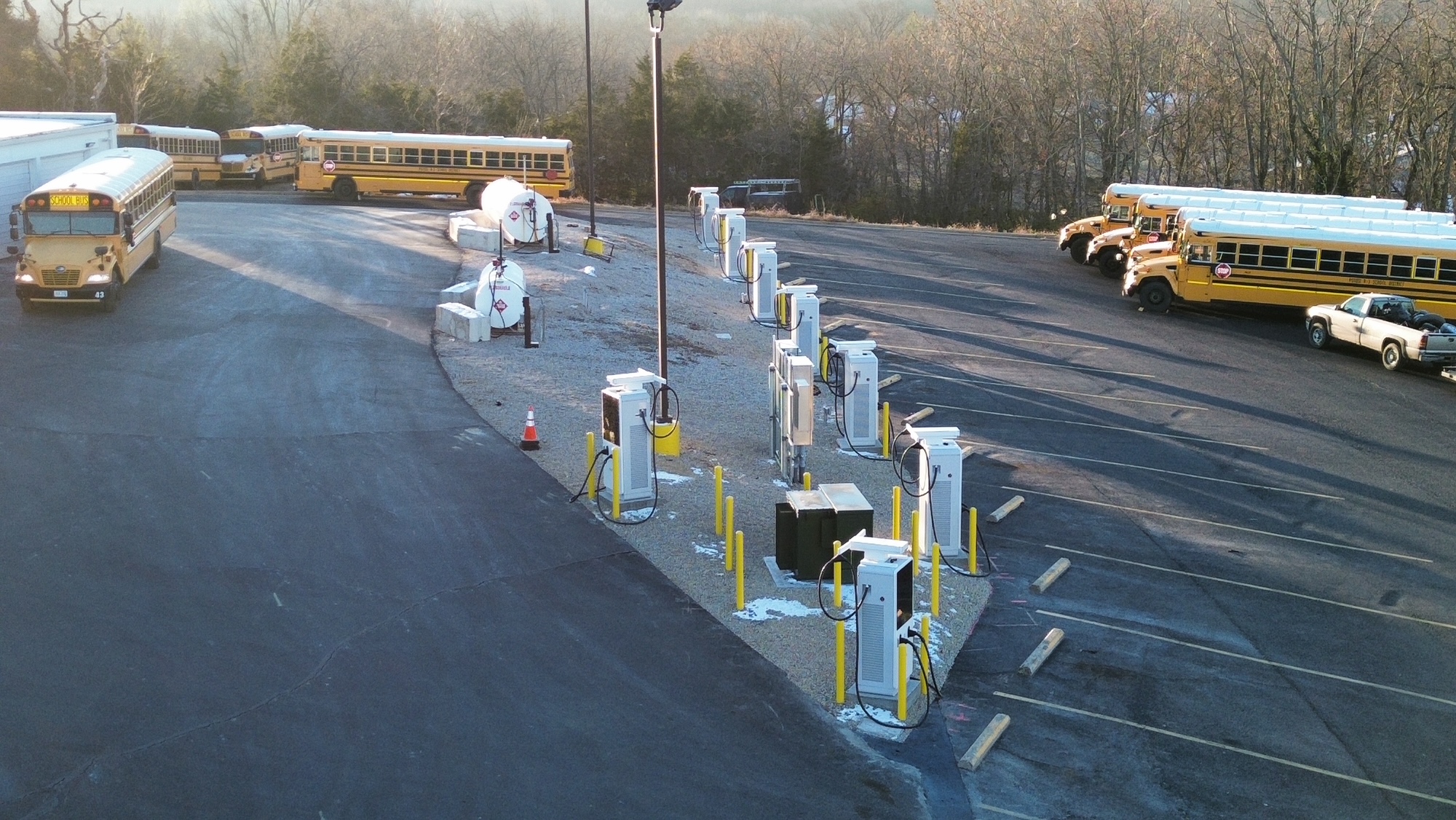 EV charger installation