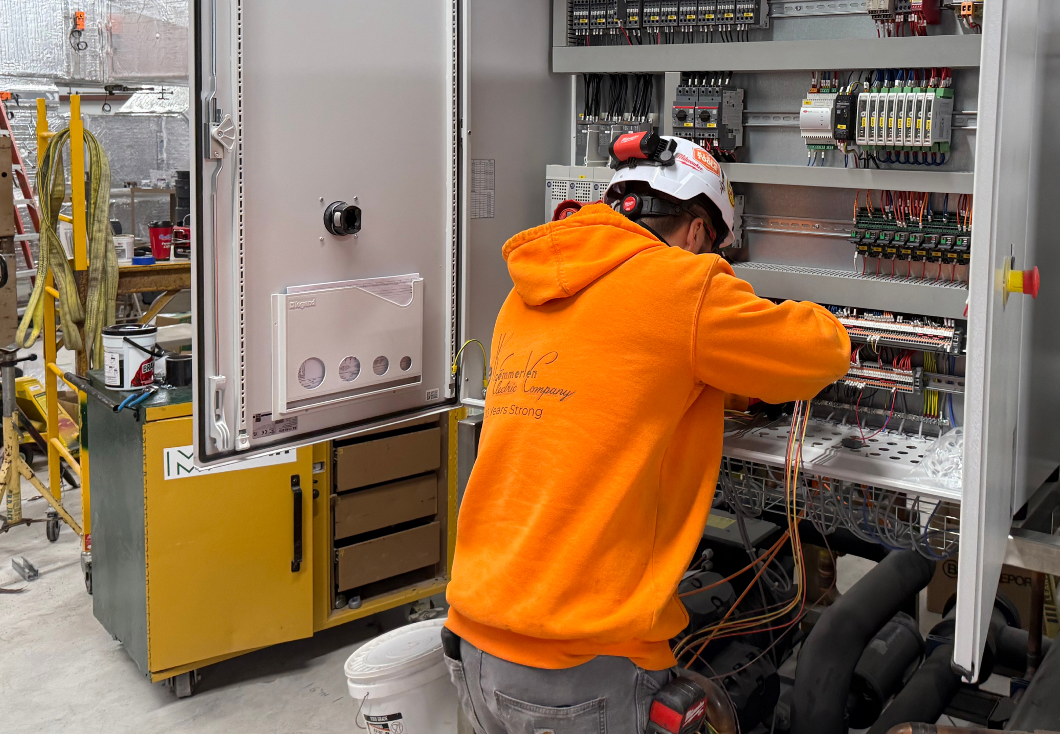 Kaemmerlen electrician at work